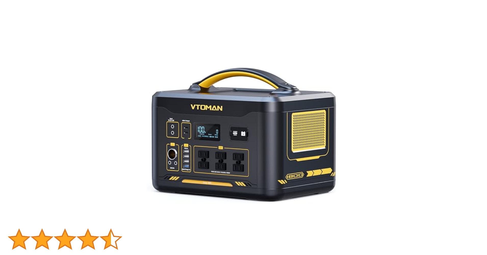 Amazon.co.jp: VTOMAN ポータブル電源 JUMP1800 大容量 1548Wh
